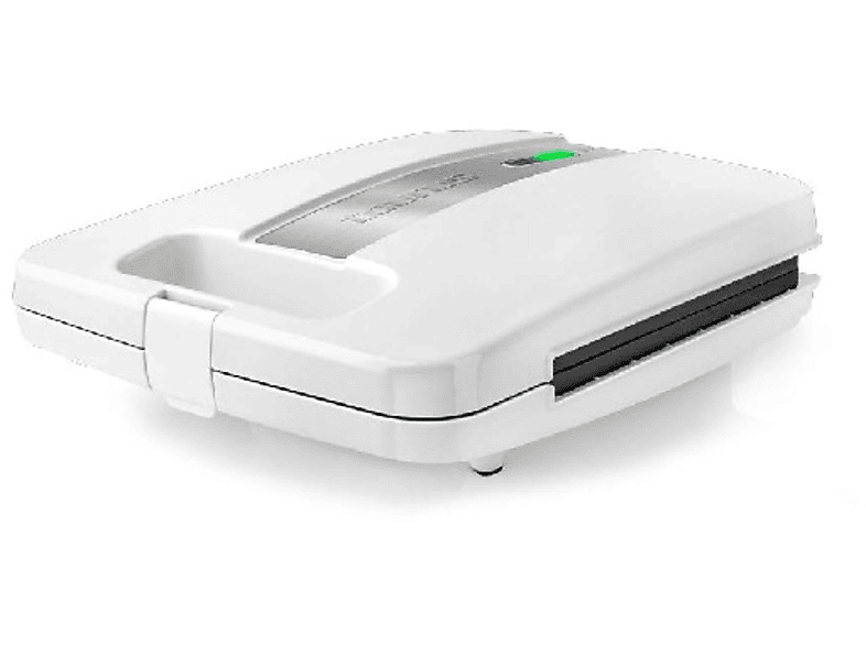 Sandwichera - Taurus MySandwich Plus (VerII), 1400 W, Capacidad 4 sandwiches, Blanco