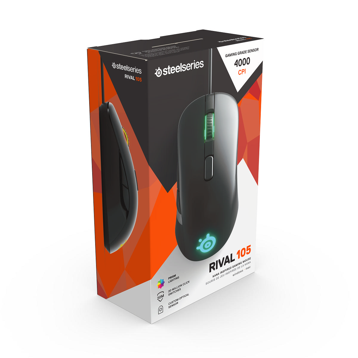 STEELSERIES Rival 105 Gaming Mouse