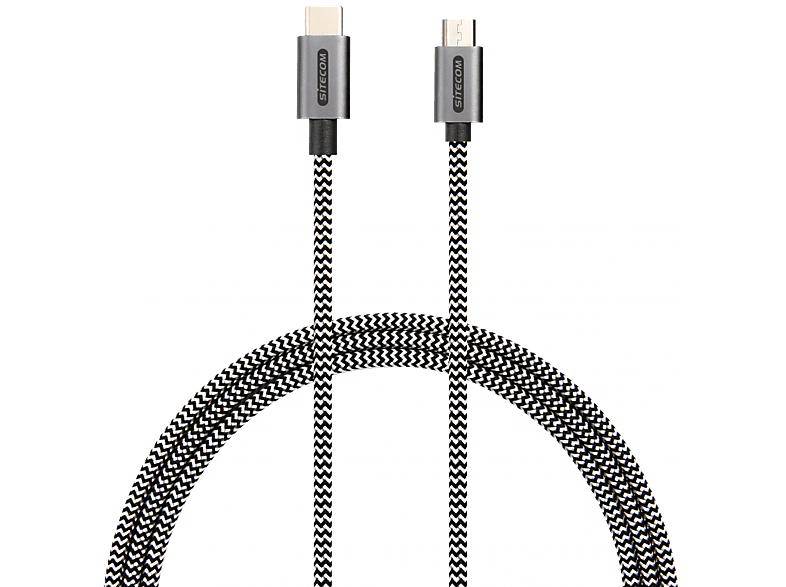 SITECOM Kabel Charge & Sync USB-C naar micro USB (CA-034)