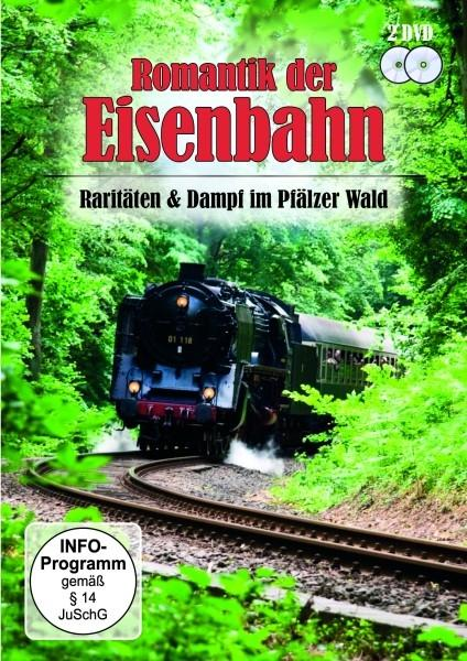 Zug auf Gleisen, DVD-Cover, Text auf Deutsch.
