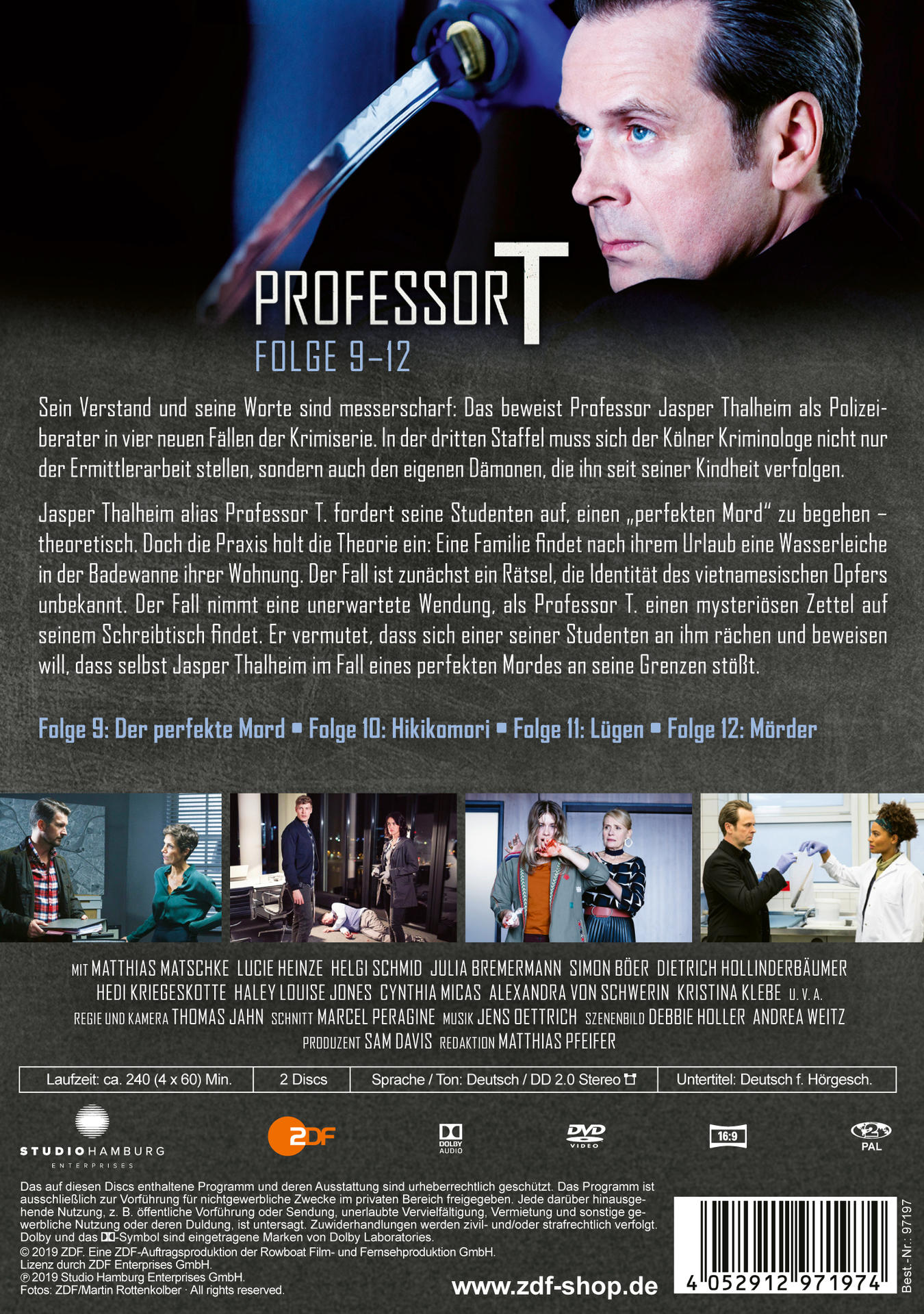 Professor T - Folge 9-12 DVD