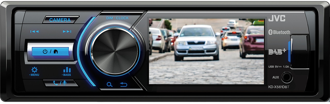 JVC Autoradio Bluetooth DAB+ USB (KD-X561DBT)