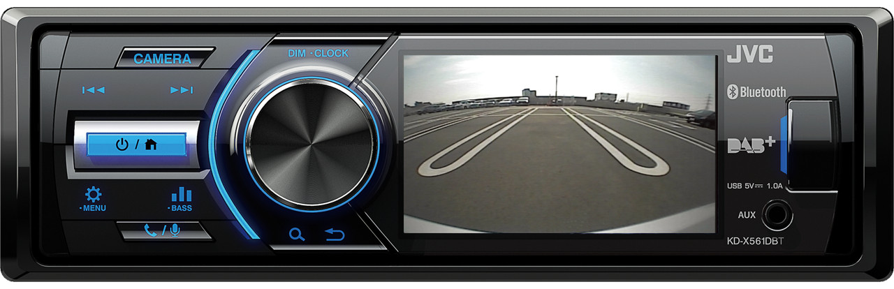 JVC Autoradio Bluetooth DAB+ USB (KD-X561DBT)
