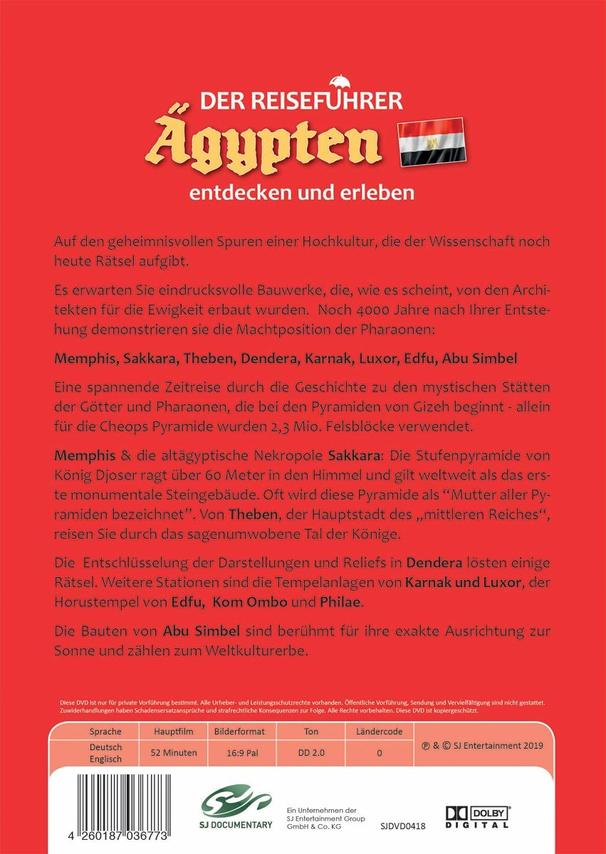 Die Rückseite einer DVD-Hülle mit Text, Flaggen und einem Logo.