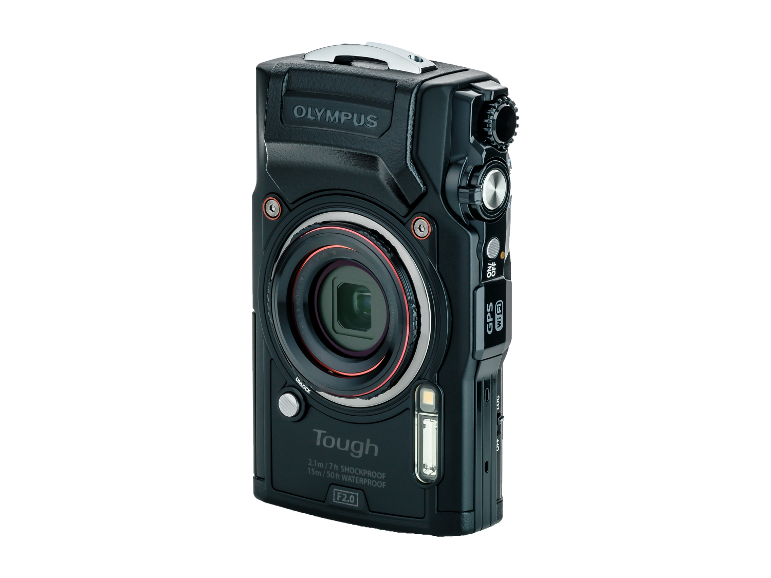 Cámara - Olympus Tough TG-6, Sensor CMOS 12 MP, Vídeo 4K, Zoom 4x, Sumergible, Negro
