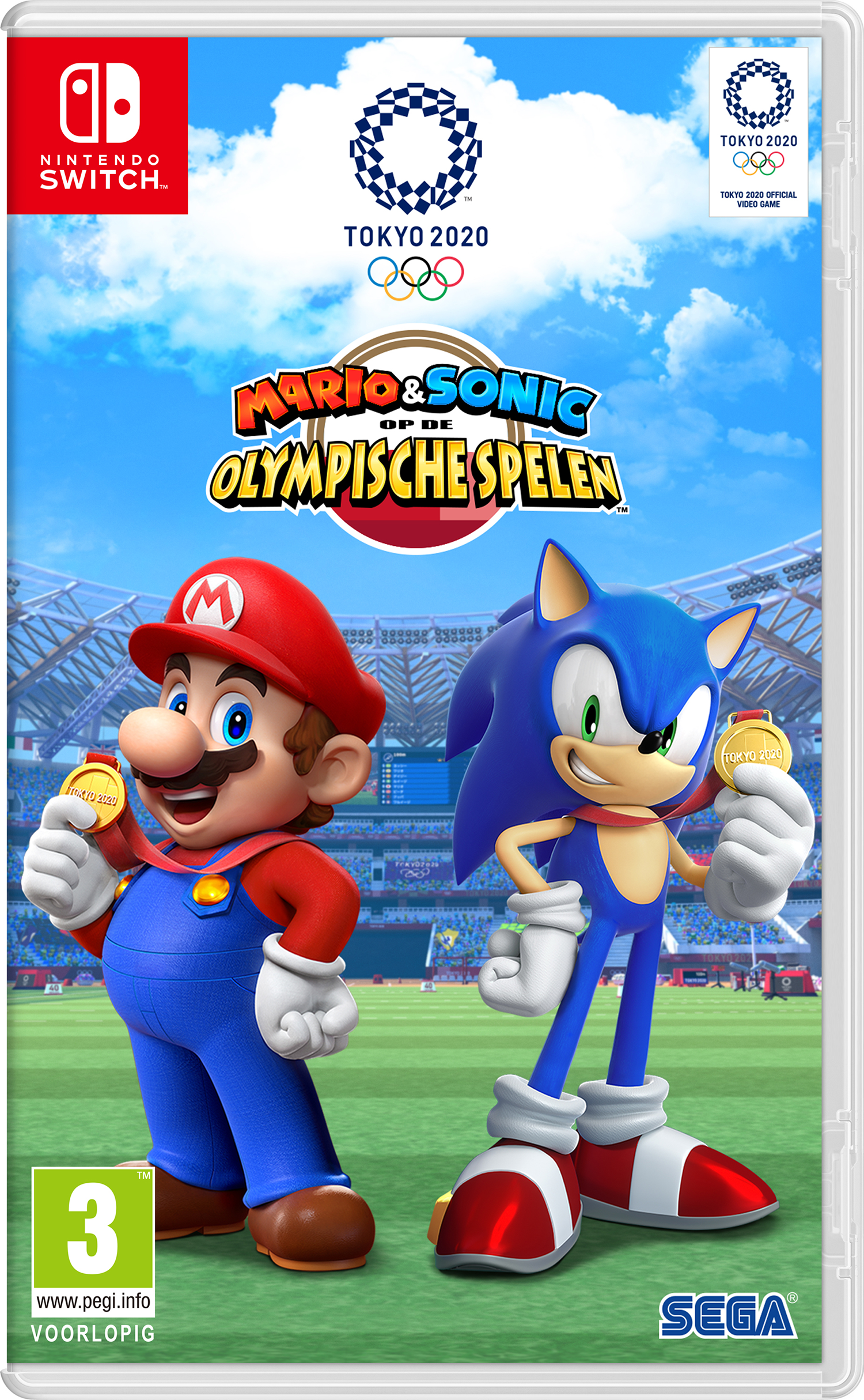 Mario & Sonic Op De Olympische Spelen - Tokyo 2020 Nintendo Switch afbeelding