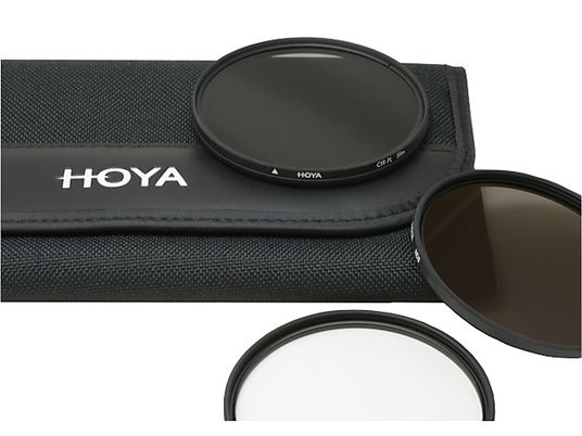 HOYA Hoy504312 UV+POL 55MM - Set de filtres (Noir)