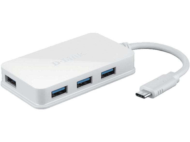 D-LINK Hub USB-C naar USB 3.0 4-poorts (DUB-H410)