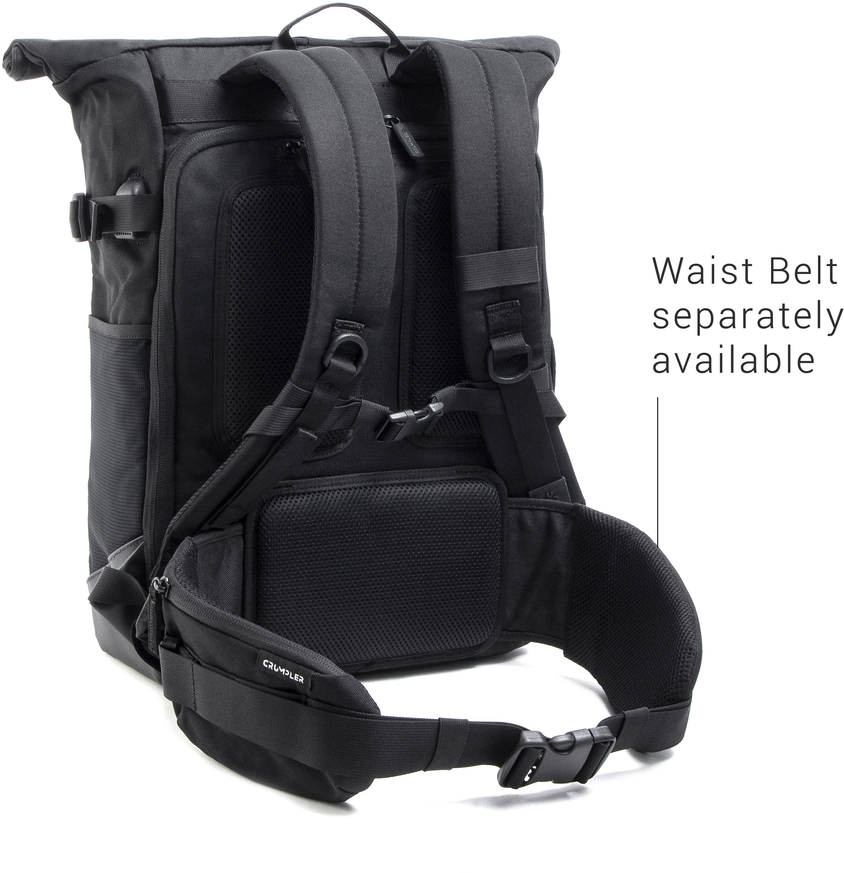 CRUMPLER Road Mentor Creator's Kamerarucksack, Schwarz