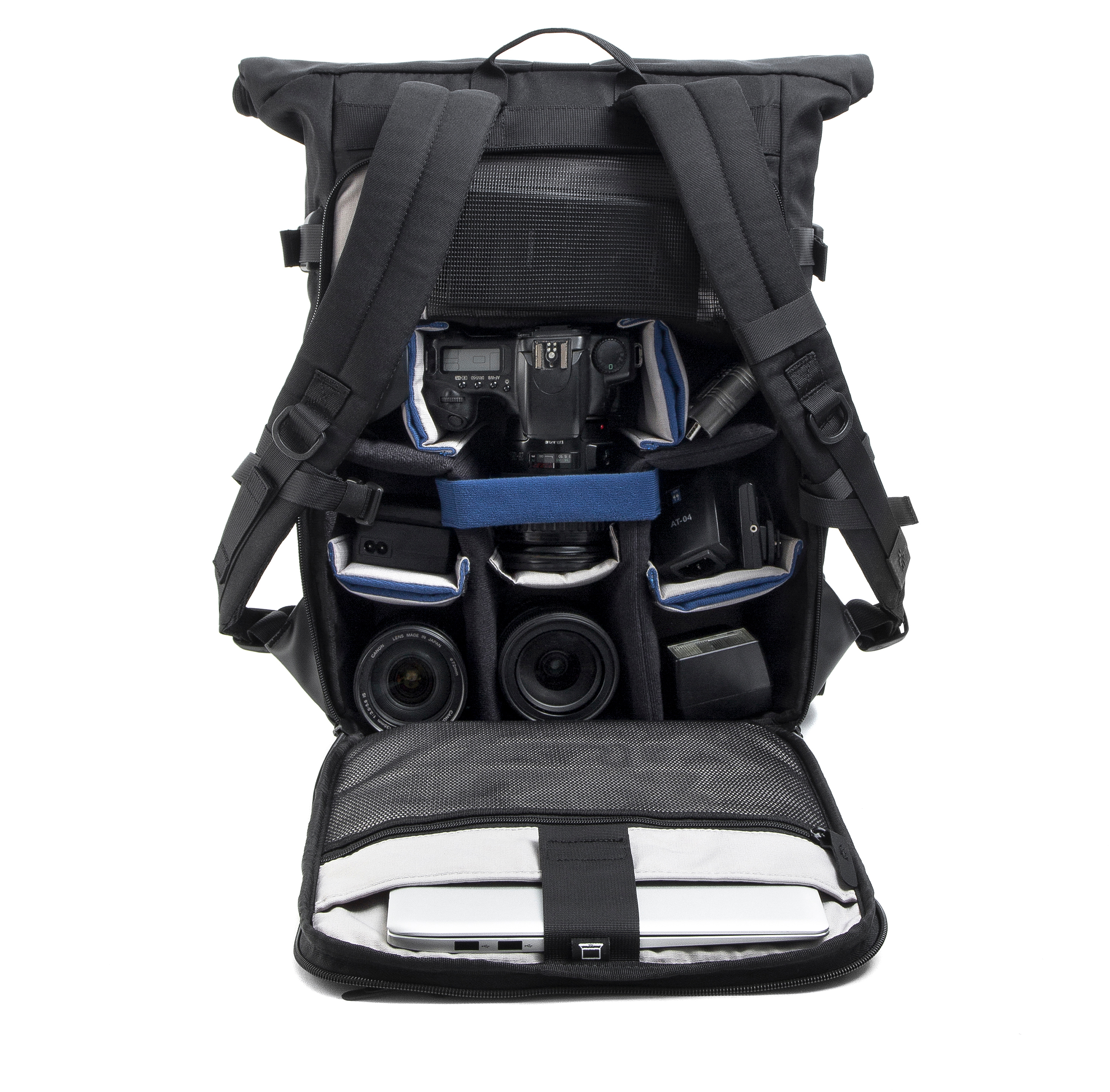 CRUMPLER Road Mentor Creator's Kamerarucksack, Schwarz