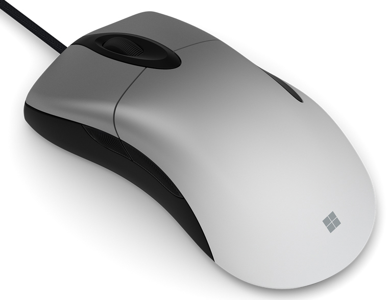 MICROSOFT Pro IntelliMouse Maus, Weiß