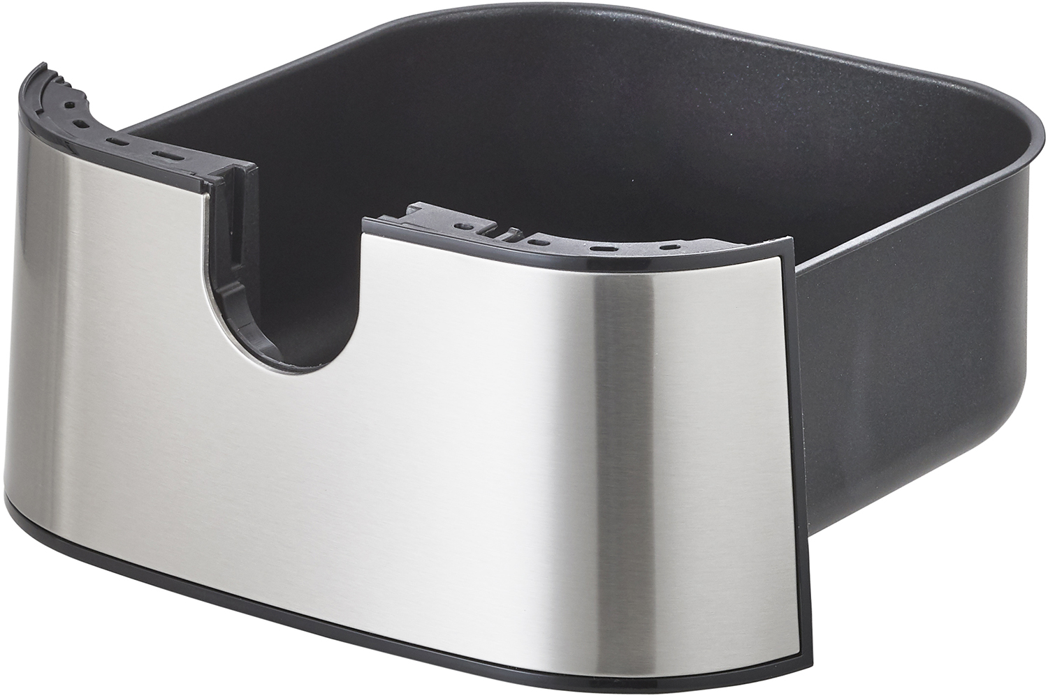 INVENTUM  GF350HLD XL - Heteluchtfriteuse - Zilver - 3,5 l - 1500 W - Aantal frituurmanden: 1