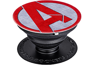 POPSOCKETS 96589 The Avengers Icon - Poignée et support de téléphone (Rouge/Gris)