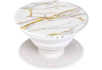 POPSOCKETS 96704 CALACATTA GOLD - Handyhalterung (Weiss)