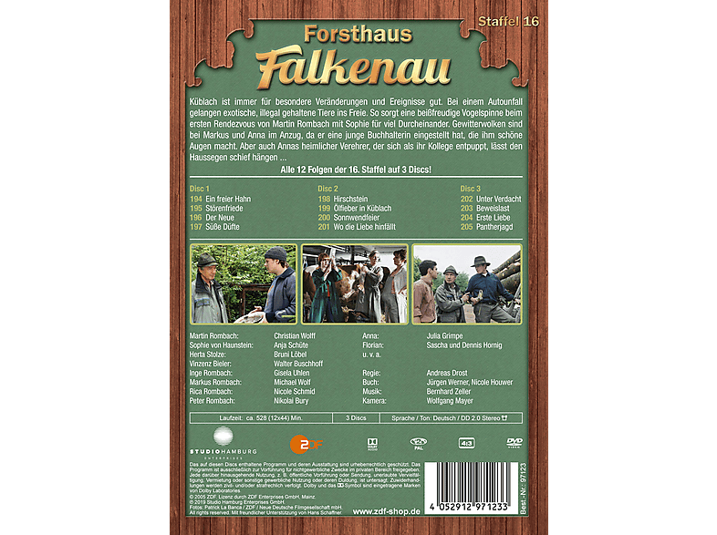 Thumbnail - Forsthaus Falkenau - Staffel 16 DVD