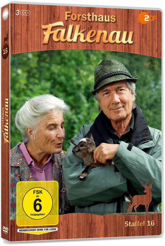 DVD-Cover mit zwei Personen und einer Ziege. Text auf Deutsch.