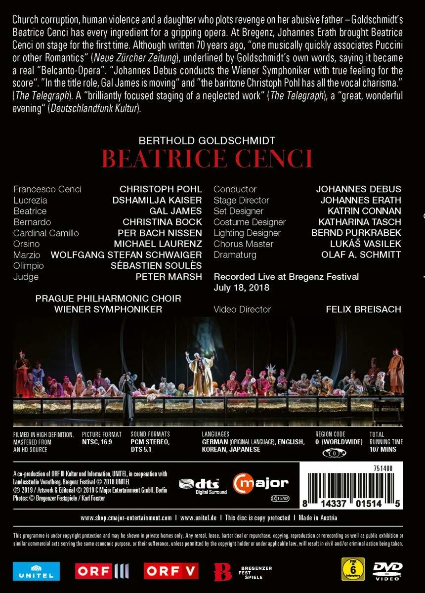 VARIOUS - Beatrice Cenci (DVD) 