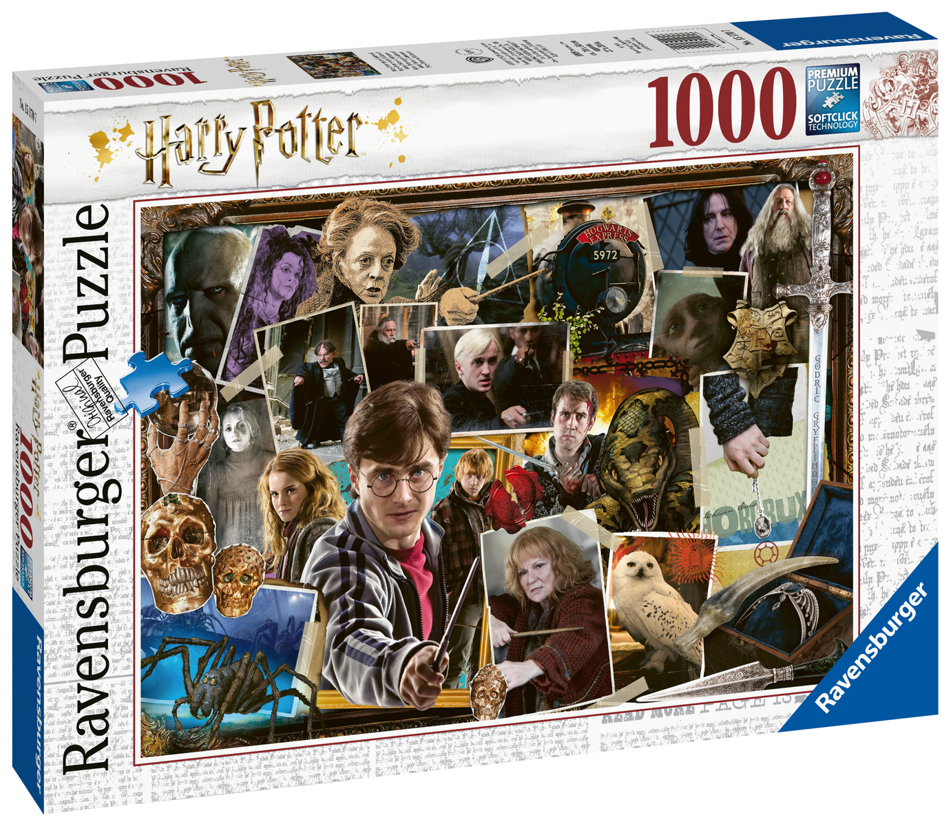 Puzzle Voldemort Potter gegen RAVENSBURGER Harry