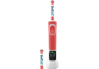 ORAL-B Vitality 100 Kids Plus Star Wars - Brosse à dents électrique pour enfants (Rouge)