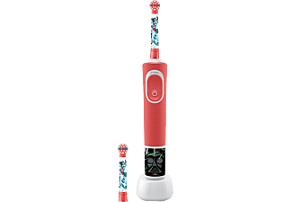 ORAL-B Vitality 100 Kids Plus Star Wars - Spazzolino elettrico per bambini (Rosso)