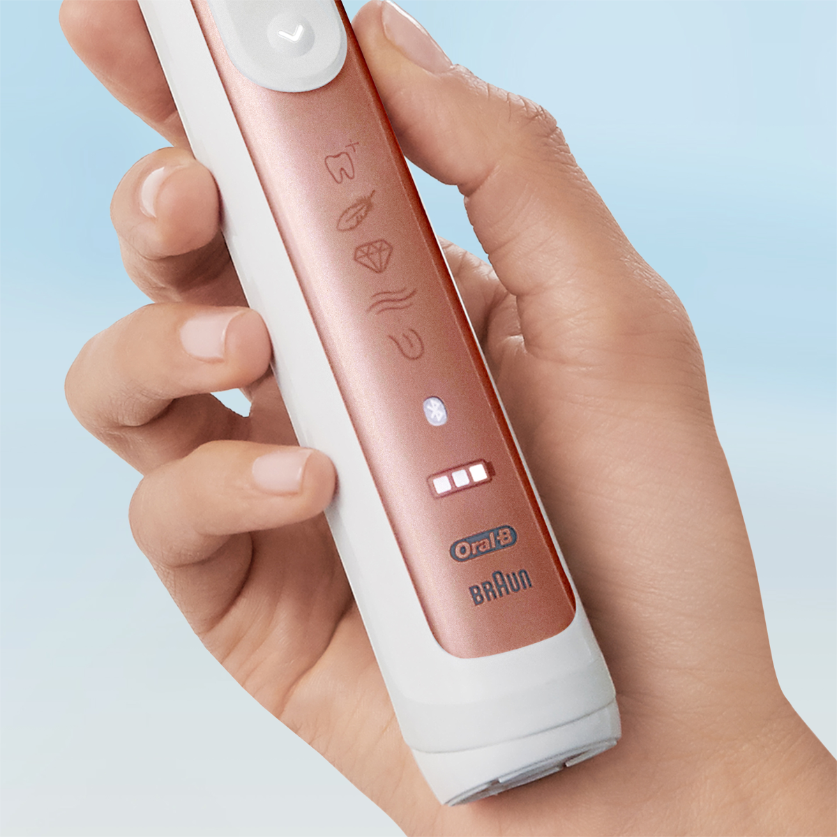 ORAL-B GeniusX S  - Elektrische Zahnbürste (Rosegold)