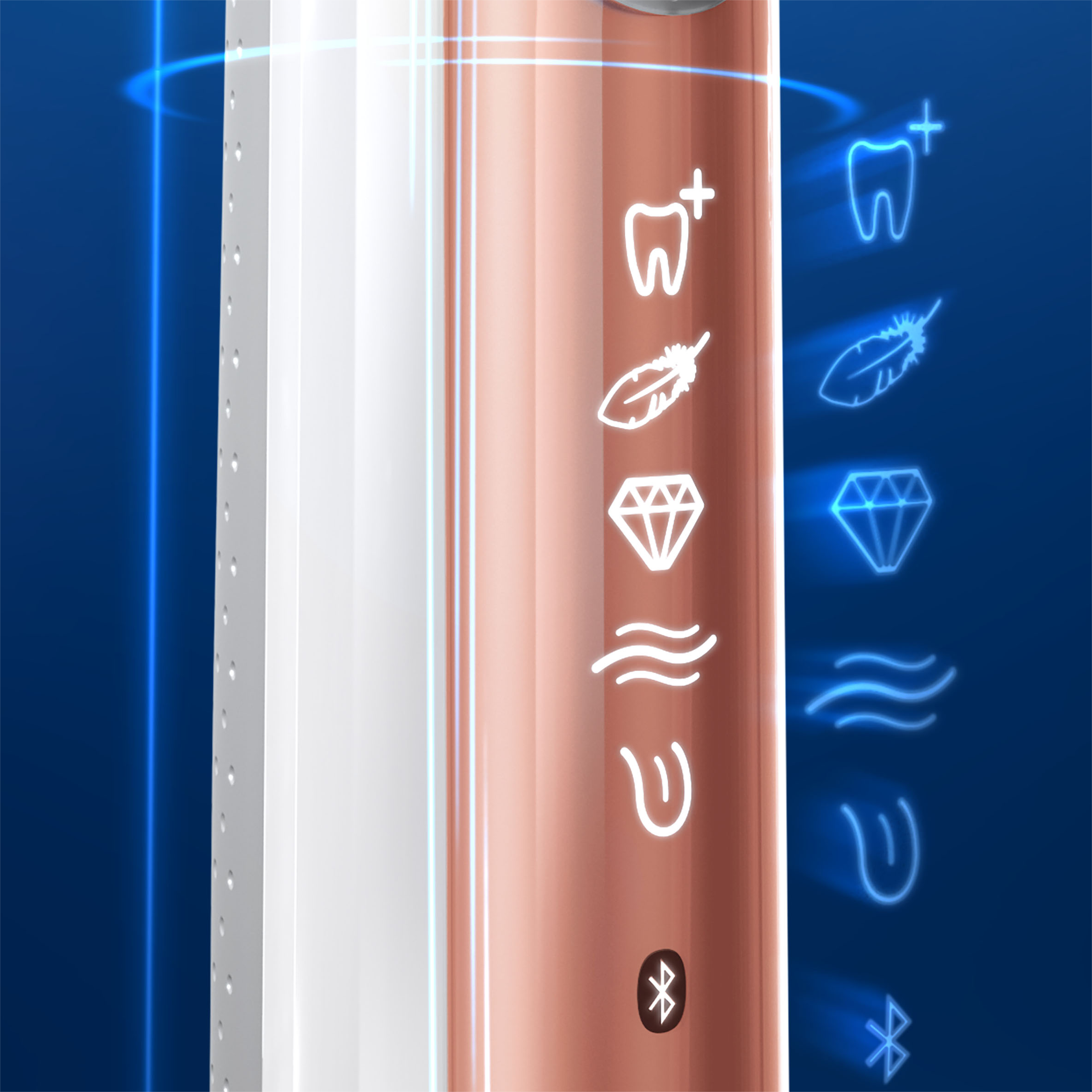 ORAL-B GeniusX S  - Elektrische Zahnbürste (Rosegold)