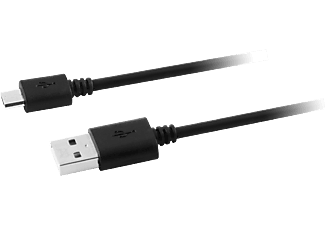 OK USB-kabel - microUSB 1 m Zwart (OZB-501)