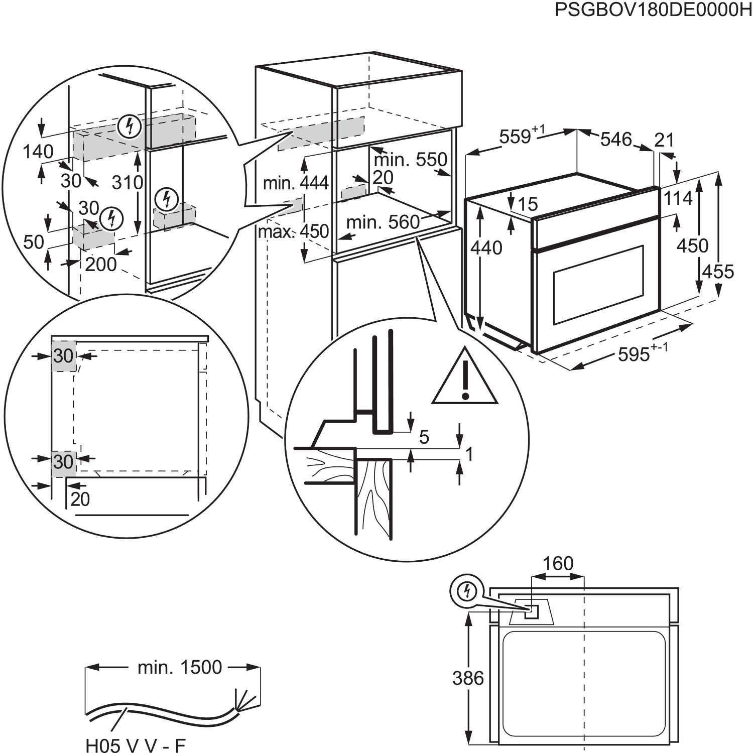 AEG Four multifonction CombiQuick (KMS361000M)