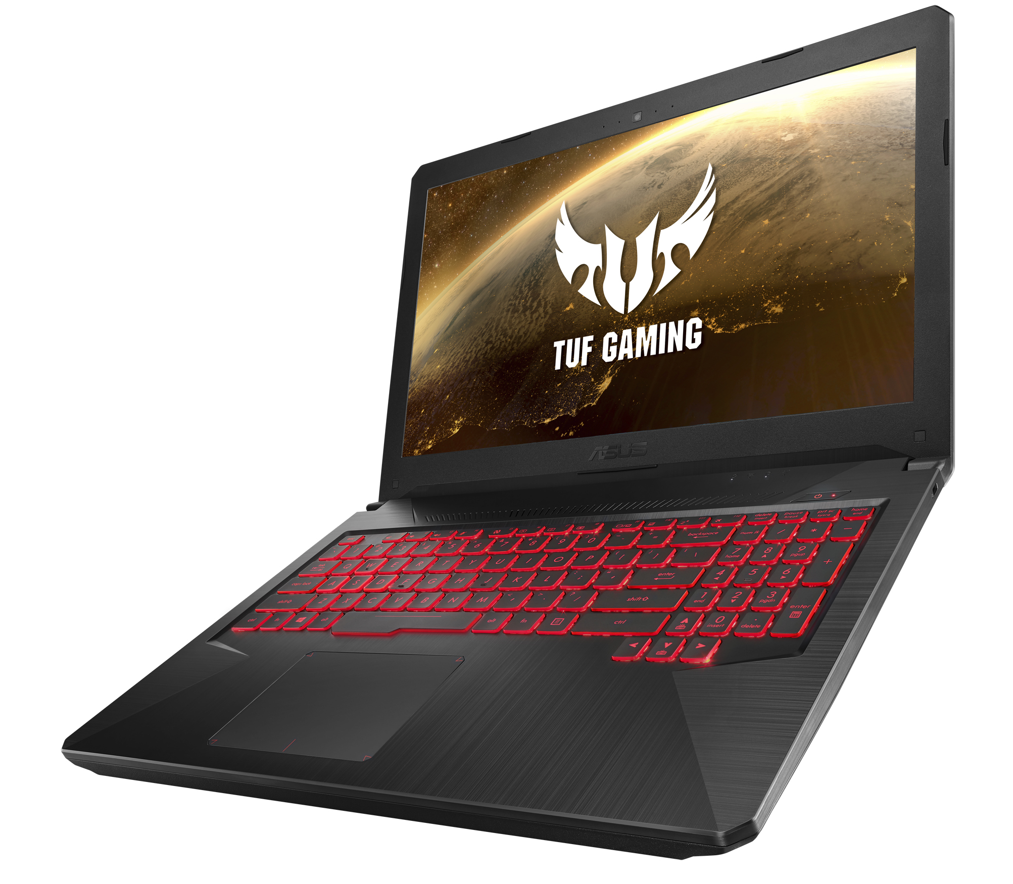 Portátil gaming - ASUS TUF FX504GM-EN479, 15,6", Intel® Core™ i7-8750H, 8GB RAM, 256GB SSD, GTX1060, Sin sistema operativo