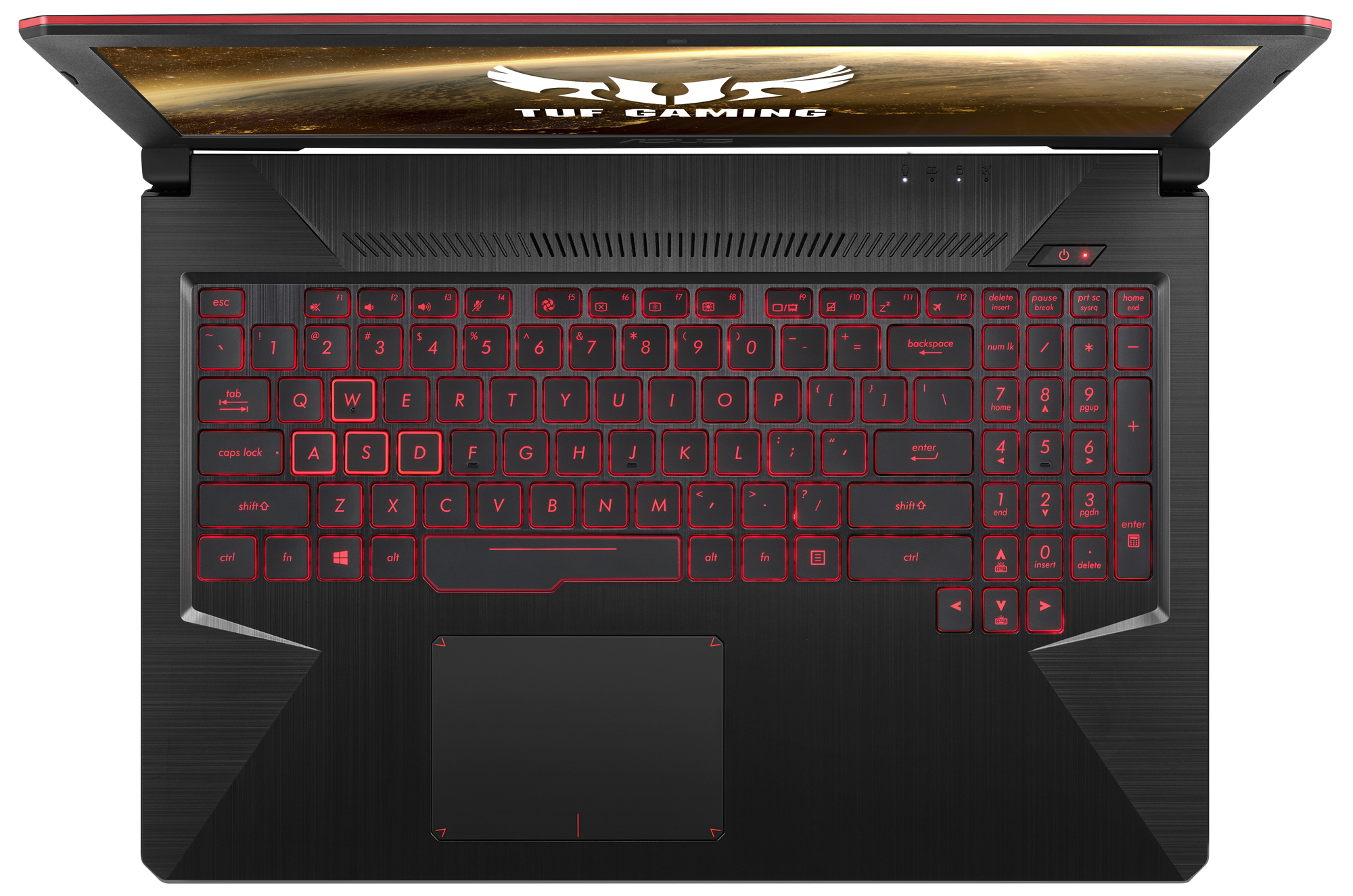 Portátil gaming - ASUS TUF FX504GM-EN479, 15,6", Intel® Core™ i7-8750H, 8GB RAM, 256GB SSD, GTX1060, Sin sistema operativo