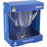 PALADONE PRODUCTS Playstation Trophäen Glas Trinkglas, Transparent
