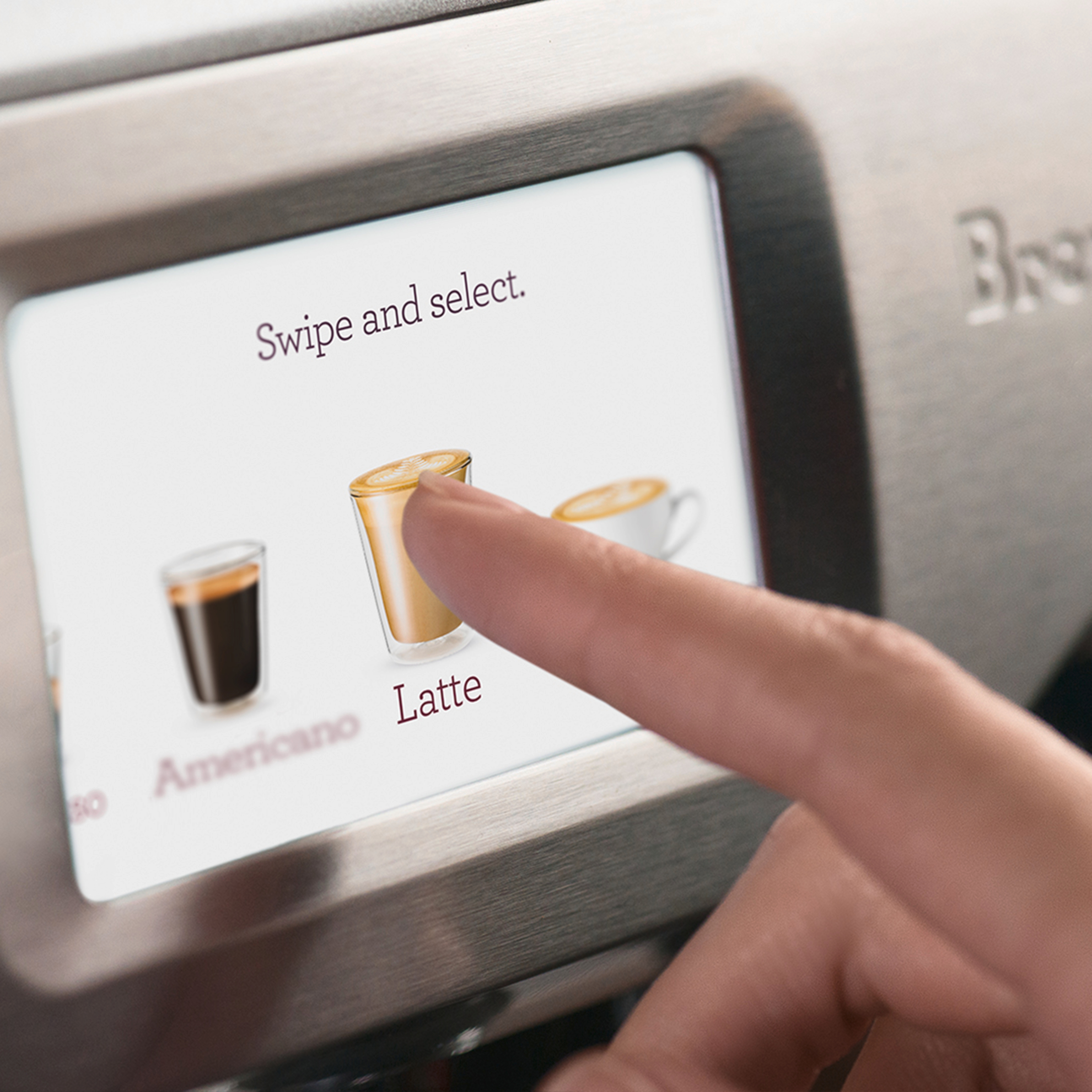 SAGE SES880BKS4EEU1tThe Barista Touch Espressomaschine Glänzend Schwarz