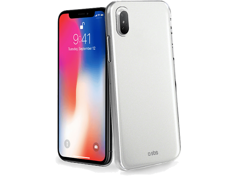 SBS Cover Clear Fit iPhone X/Xs Transparant (TECLEARFITIPXT)