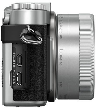 PANASONIC DC-GX 880 Systemkamera mit Objektiv 12-32 mm, 7,5 cm Display, WLAN