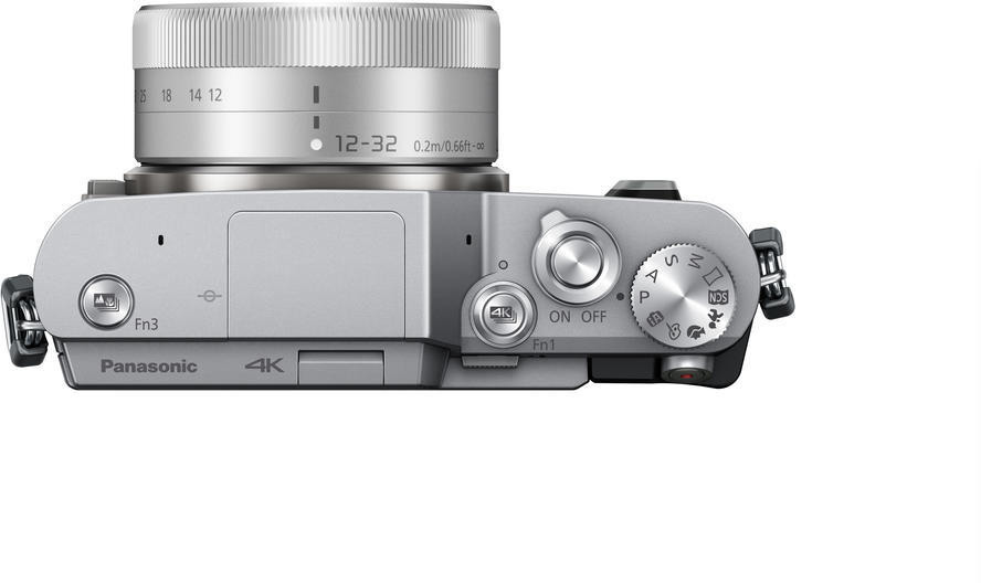 PANASONIC DC-GX 880 Systemkamera mit Objektiv 12-32 mm, 7,5 cm Display, WLAN