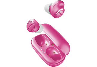 CELLULARLINE Plume - True Wireless Kopfhörer  (In-ear, Pink)