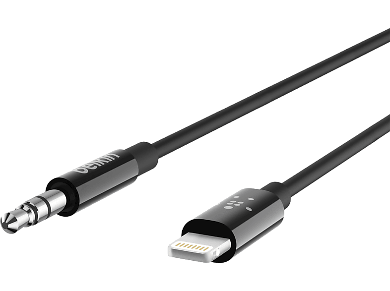 BELKIN 3.5 mm jack / Lightning-kabel 0.9 m Zwart (AV10172BT03-BLK)