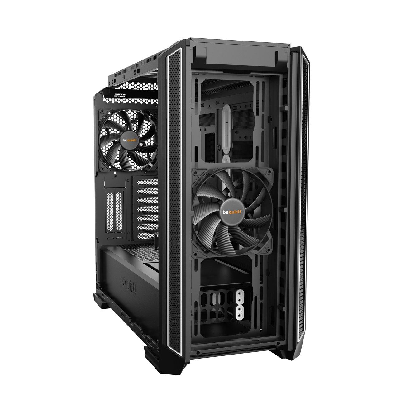 BE QUIET! BG027 Silent Base 601 PC-Gehäuse, Schwarz/Silber