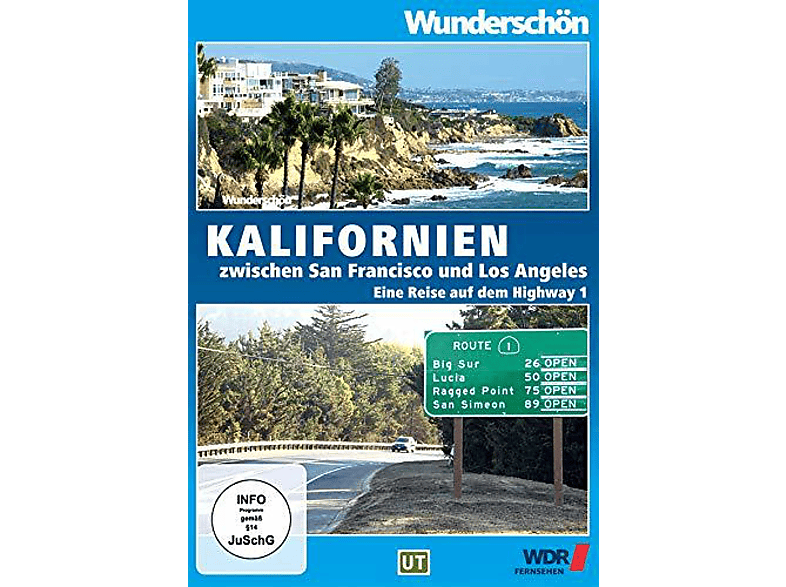 Reise auf Francisco – - Wunderschön! Eine Los 1 dem DVD Angeles San und Highway Kalifornien – zwischen