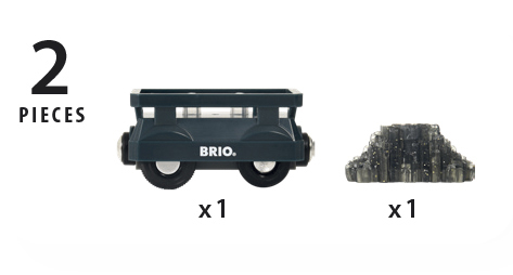 BRIO Goldwaggon mit Licht Eisenbahn Mehrfarbig