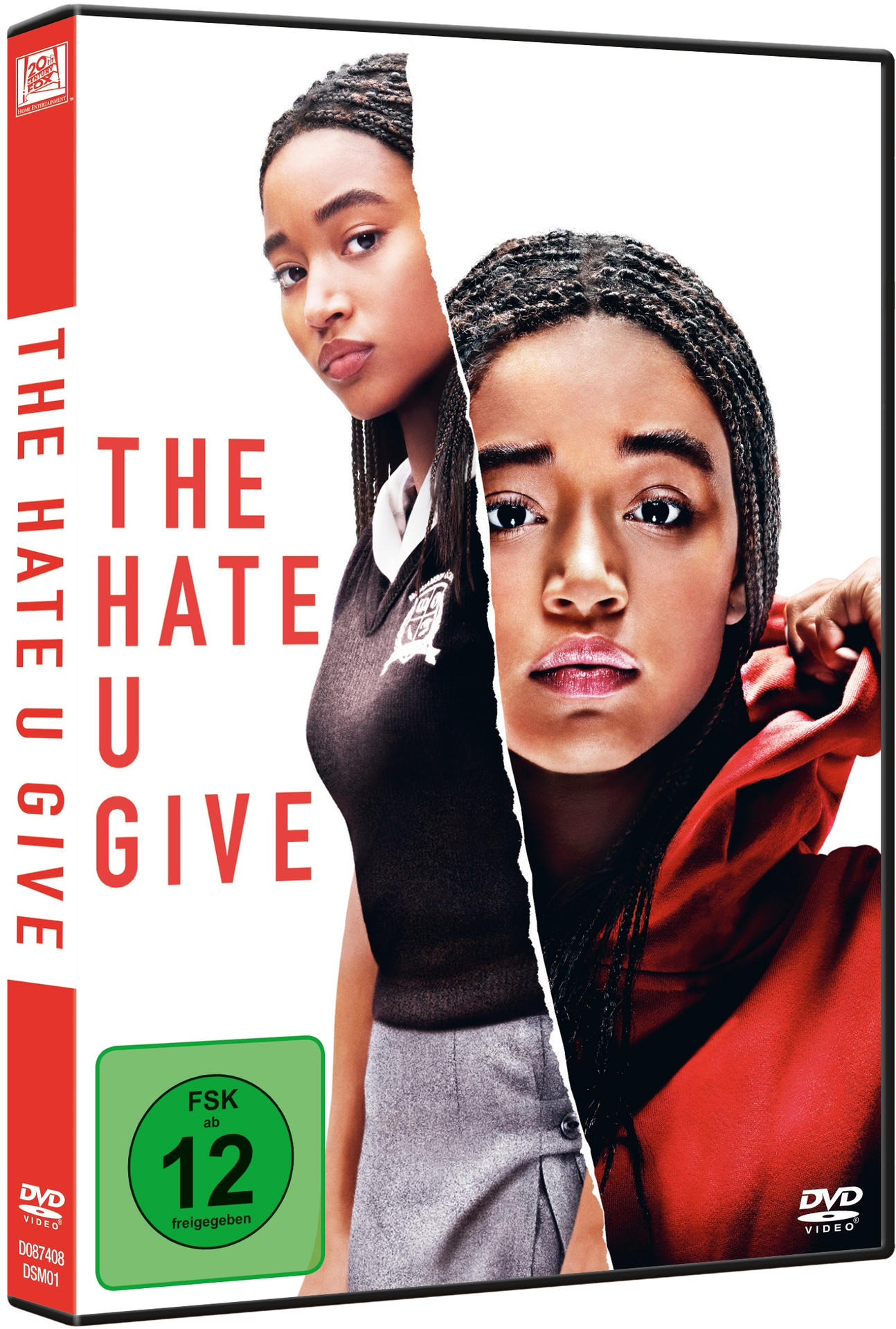 DVD-Hülle mit zwei jungen Frauen auf dem Cover. Roter und grüner Text ist sichtbar.