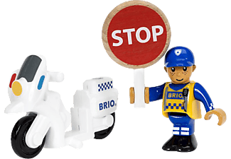 BRIO Motorrad-Polizist Spielset Mehrfarbig