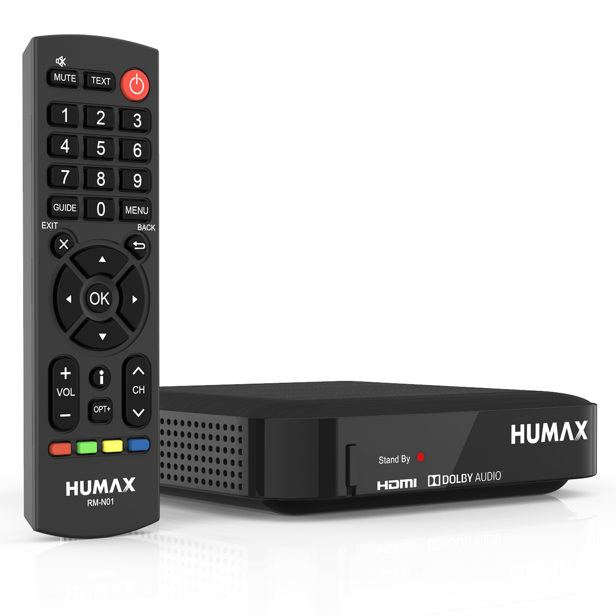 HUMAX Kabel HD Nano Kabelreceiver (HDTV, DVB-C, DVB-C2, Schwarz)