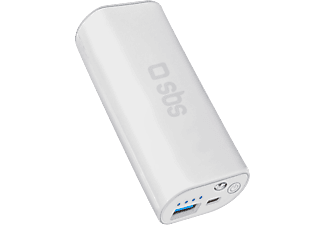 SBS Powerbank 5000mAh gyorstöltő funkcióval (TEBB5000W)