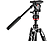 MANFROTTO Befree Live Alu Trépied QPL avec tête vidéo - Trépied (Noir/Argent)