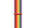 APPLE 40 mm Sport Loop Pride Edition - Bracelet de rechange (Multicouleur)