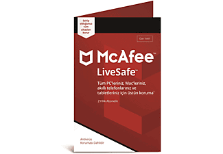 MCAFEE(UE) Livesafe 2 Yıl Antivirüs Programı_0