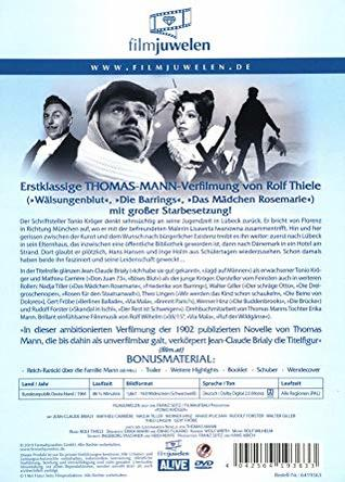 Thomas Mann - Tonio Kroeger DVD