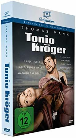 DVD-Hülle des Films Tonio Kröger. Enthält Filmtitel und Namen der Schauspieler.