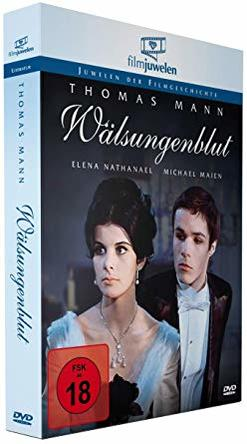 DVD-Hülle mit einer Frau und einem Mann darauf. Die Frau trägt ein Kleid, der Mann einen Anzug.